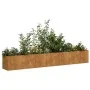 Jardinera oxidada 280x40x40 cm acero corten de , Maceteros y jardineras - Ref: Foro24-860695, Precio: 149,73 €, Descuento: %