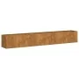 Jardinera oxidada 280x40x40 cm acero corten de , Maceteros y jardineras - Ref: Foro24-860695, Precio: 149,73 €, Descuento: %