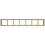 Jardinera oxidada 280x40x40 cm acero corten de , Maceteros y jardineras - Ref: Foro24-860695, Precio: 149,73 €, Descuento: %