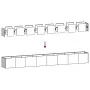 Jardinera de acero laminado en frío blanco 360x40x40 cm de , Maceteros y jardineras - Ref: Foro24-860697, Precio: 221,42 €, D...