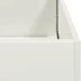 Jardinera de acero laminado en frío blanco 200x40x40 cm de , Maceteros y jardineras - Ref: Foro24-860683, Precio: 148,00 €, D...