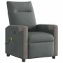 Sillón de masaje reclinable de tela gris oscuro de , Sillones - Ref: Foro24-4104845, Precio: 202,49 €, Descuento: %