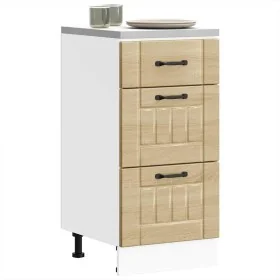 Mueble bajo de cocina Lucca roble sonoma de , Armarios de cocina - Ref: Foro24-854233, Precio: 88,02 €, Descuento: %