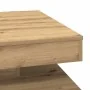 Mesa de centro giratoria 360 grados roble artisan 70x70x34,5 cm by , Coffee table - Ref: Foro24-858487, Price: 84,69 €, Disco...