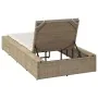 Tumbona con cojín flotante ratán sintético beige von , Liegen - Ref: Foro24-4104206, Preis: 244,08 €, Rabatt: %