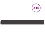 Bordes para césped 10 uds acero laminado frío negro 10x103 cm von , Garteneinfassung und Einfassung - Ref: Foro24-860130, Pre...
