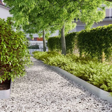 Bordes para césped 10 uds 15x103 cm acero galvanizado de , Ribetes y bordes para jardín - Ref: Foro24-860147, Precio: 42,98 €...