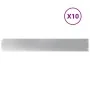Bordes para césped 10 uds 15x103 cm acero galvanizado de , Ribetes y bordes para jardín - Ref: Foro24-860147, Precio: 42,98 €...