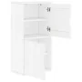 Mueble auxiliar ODDA blanco 40x24x79 cm madera maciza de pino by , Sideboards - Ref: Foro24-4103592, Price: 62,76 €, Discount: %