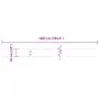 Bordes césped 10 uds antracita 10x103 cm acero laminado frío by , Garden edging and edging - Ref: Foro24-860132, Price: 39,71...