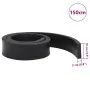 Borde de goma para quitanieves negro 150x10x2 cm by , Snowplow - Ref: Foro24-4103544, Price: 30,26 €, Discount: %