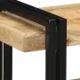 Estante de pared madera maciza de mango 70x33x35 cm de , Almacenamiento para CD y DVD - Ref: Foro24-4017482, Precio: 85,39 €,...