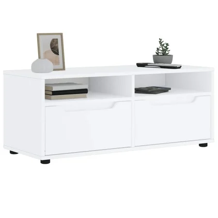 Mueble de TV VISNES blanco 100x40x38 cm madera de ingeniería de , Muebles TV - Ref: Foro24-4108292, Precio: 116,75 €, Descuen...