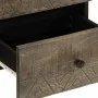 Mesita de noche de madera maciza de mango gris claro 40x33x46cm de , Mesitas de noche - Ref: Foro24-4017790, Precio: 72,25 €,...