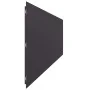 Bordes para césped 20 uds acero laminado frío negro 25x103 cm by , Garden edging and edging - Ref: Foro24-860172, Price: 126,...