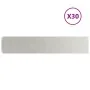 Bordes para césped 30 uds 20x103 cm acero inoxidable by , Garden edging and edging - Ref: Foro24-860164, Price: 212,33 €, Dis...