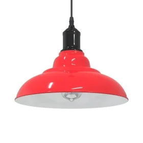 Lámpara colgante regulable en altura E27 rojo brillante Ø 31cm de , Lámparas - Ref: Foro24-4103441, Precio: 31,82 €, Descuent...