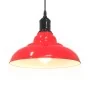 Lámpara colgante regulable en altura E27 rojo brillante Ø 31cm von , Lampen - Ref: Foro24-4103441, Preis: 31,82 €, Rabatt: %