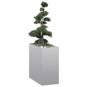 Jardinera 40x80x80 cm de acero galvanizado de , Maceteros y jardineras - Ref: Foro24-860778, Precio: 75,55 €, Descuento: %