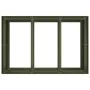 Jardinera acero verde oliva 120x80x80 cm de , Maceteros y jardineras - Ref: Foro24-860790, Precio: 122,06 €, Descuento: %