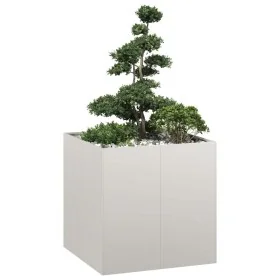 Jardinera 80x80x80 cm acero inoxidable de , Maceteros y jardineras - Ref: Foro24-860784, Precio: 163,33 €, Descuento: %