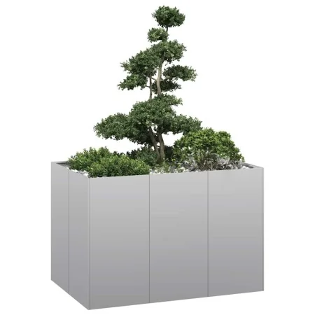 Jardinera 120x80x80 cm de acero galvanizado de , Maceteros y jardineras - Ref: Foro24-860792, Precio: 108,74 €, Descuento: %