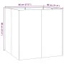 Jardinera oxidada 80x80x80 cm acero corten de , Maceteros y jardineras - Ref: Foro24-860786, Precio: 123,49 €, Descuento: %
