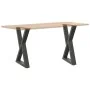 Patas de mesa de comedor 2 uds acero antracita 50x(72-73,3) cm de , Patas para mesas - Ref: Foro24-4012718, Precio: 99,39 €, ...