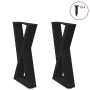 Patas de mesa de centro 2uds acero negro 28x(42-43,3) cm de , Patas para mesas - Ref: Foro24-4012696, Precio: 61,99 €, Descue...