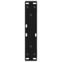 Patas para mesa de centro 2 unidades acero negro 40x(30-31,3)cm de , Patas para mesas - Ref: Foro24-4012680, Precio: 68,79 €,...