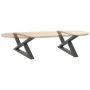Patas de mesa centro 2 unidades acero antracita 70x(30-31,3) cm de , Patas para mesas - Ref: Foro24-4012694, Precio: 78,66 €,...