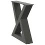 Patas de mesa centro 2 unidades acero antracita 40x(30-31,3) cm de , Patas para mesas - Ref: Foro24-4012682, Precio: 65,97 €,...