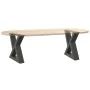 Patas de mesa centro 2 unidades acero antracita 40x(30-31,3) cm de , Patas para mesas - Ref: Foro24-4012682, Precio: 65,97 €,...