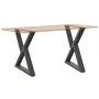 Patas para mesa de comedor 2 uds antracita acero 80x(72-73,3)cm de , Patas para mesas - Ref: Foro24-4012730, Precio: 120,13 €...