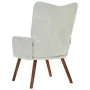 Silla de relajación de terciopelo gris claro de , Sillones - Ref: Foro24-4016810, Precio: 119,21 €, Descuento: %