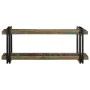 Estante de pared multicolor de madera maciza reciclada von , CD- und DVD-Speicher - Ref: Foro24-4017489, Preis: 102,41 €, Rab...