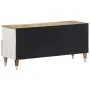 Mueble de TV madera maciza de mango 100x33,5x46 cm von , CD- und DVD-Speicher - Ref: Foro24-4018682, Preis: 84,05 €, Rabatt: %