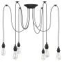 Lámpara colgante con 6 portalámparas E27 metal negro de , Lámparas - Ref: Foro24-4103455, Precio: 42,98 €, Descuento: %