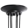 Lámpara colgante con 6 portalámparas E27 metal negro de , Lámparas - Ref: Foro24-4103455, Precio: 42,98 €, Descuento: %
