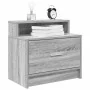 Mesilla de noche con cajón gris sonoma 51x31x47 cm de , Mesitas de noche - Ref: Foro24-858678, Precio: 45,52 €, Descuento: %
