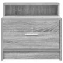 Mesilla de noche con cajón gris sonoma 51x31x47 cm de , Mesitas de noche - Ref: Foro24-858678, Precio: 45,52 €, Descuento: %