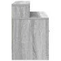 Mesilla de noche con cajón gris sonoma 51x31x47 cm de , Mesitas de noche - Ref: Foro24-858678, Precio: 45,52 €, Descuento: %