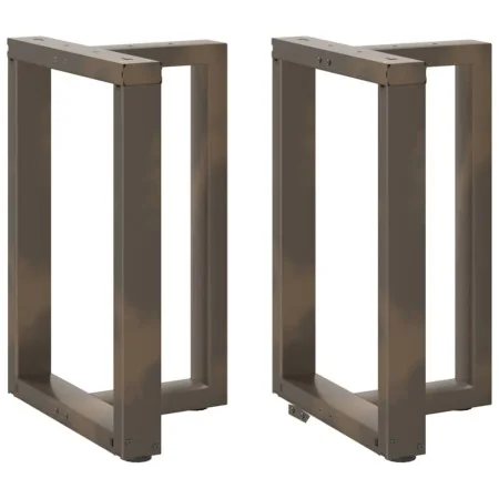 Patas mesa comedor forma T 2uds acero natural 50x35x(72-73)cm de , Patas para mesas - Ref: Foro24-4013051, Precio: 126,93 €, ...