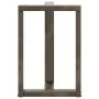Patas mesa comedor forma T 2uds acero natural 50x35x(72-73)cm de , Patas para mesas - Ref: Foro24-4013051, Precio: 126,93 €, ...