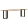 Patas mesa comedor forma T 2uds acero natural 50x35x(72-73)cm de , Patas para mesas - Ref: Foro24-4013051, Precio: 126,93 €, ...