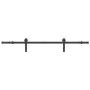 Kit de herrajes para puertas correderas acero negro 183 cm by , Door items - Ref: Foro24-4009748, Price: 45,86 €, Discount: %