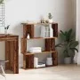 Estantería de madera de ingeniería envejecida 80x24x96 cm de , Librerías y estanterías - Ref: Foro24-855772, Precio: 53,05 €,...