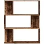 Estantería de madera de ingeniería envejecida 80x24x96 cm de , Librerías y estanterías - Ref: Foro24-855772, Precio: 53,05 €,...
