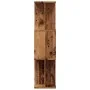 Estantería de madera de ingeniería envejecida 80x24x96 cm de , Librerías y estanterías - Ref: Foro24-855772, Precio: 53,05 €,...