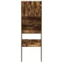 Armario lavadora madera ingeniería roble ahumado 64x24x190 cm de , Accesorios para lavadoras y secadoras - Ref: Foro24-859131...